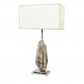 KA1781 SMOKY QUARTZ TABLE LAMP